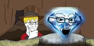 2soyjaks cave closed_mouth clothes cowboy_hat gem get glasses hair hand hat indiana_jones meta:dailyjak meta:get nate natejak open_mouth original_content raiders_of_the_lost_ark smug stubble subvariant:soyak_(smug) teeth that_one_fucking_picture_of_nate_being_a_smug_little_bastard thinking variant:soyak yellow_hair // 1600x794 // 564.4KB