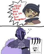 anime armor bondrewd crying greentext holding_object made_in_abyss paper portrayed_as_the_soyjak reg_(made_in_abyss) smug variant:soyak // 2078x2549 // 363.8KB