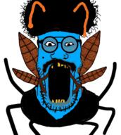 blue_skin hindflea hindu indian indian_twitter_user indian_zoomer open_mouth round_glasses twitter zoomer // 536x600 // 219.9KB
