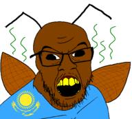 Kazakh antennas flag:kazakhstan kazakhnigger kazakhroach kazakhstan roach shitskin turk turkroach variant:feraljak yellow_teeth // 1500x1354 // 171.3KB