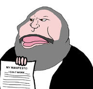 balding beard brown_eyes communism hand holding_papers karl_marx manifesto variant:meximutt // 888x849 // 88.5KB