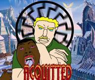 ACK! ack animated aryan black_skin choke_hold daniel_penny flame front_facing hyperborea music nigger sonnenrad sound spinning variant:chudjak variant:gapejak video // 854x720, 23.3s // 2.4MB