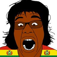 bolivia bolivian brown_skin fat flag flag:bolivia shitskin soyjak subvariant:bolivison variant:cobson variant:unknown // 1080x1080 // 292.5KB