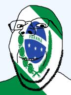 brazil flag flag:paraná glasses looking_at_you paraná portuguese_text smile soyjak star_(symbol) stubble subvariant:wholesome_soyjak teeth text transparent_background variant:gapejak // 600x800 // 119.2KB