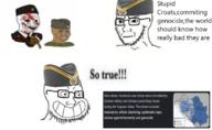 Chetnik chetniks independent_state_of_croatia swarthoid ustasha ustashism variant:soyak wojak // 791x486 // 259.2KB