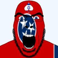 angry beard blue_eyes facial_mark flag flag:israel flag:tennessee forehead_mark glasses hair israel looking_at_you open_mouth queen_of_spades soyjak spade star_(symbol) star_of_david state stubble subvariant:cobson_front2 subvariant:spadeson tennessee thick_eyebrows united_states variant:cobson // 800x800 // 102.3KB