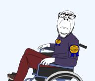 award crying depression full_body glasses idubbbz sad soyjak stubble variant:dubbbzjak wheelchair // 1400x1204 // 34.8KB