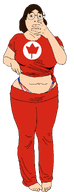 canada female femjak foot greg_(user) meta:namefags series:pawgqueen subvariant:female_cobson transparent_background united_states variant:cobson woman // 772x1999 // 132.9KB
