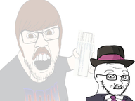 angry cheese clothes concerned don_turtelli doom hair lee_goldson moustache my_little_pony open_mouth purple scared suit_and_tie variant:feraljak variant:soyak white_skin // 1000x750 // 248.1KB