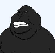 angry black_skin fat meximutt mutt nigger obese transparent transparent_background variant:meximutt // 888x849 // 34.8KB