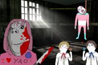 4soyjaks anime balding bandage blood bloodshot_eyes blush brown_hair button closed_mouth clothes crying daddy's_girl eyelashes flag ftm fujoshi glasses greentext heart holding_lollipop holding_object i_love knife lipstick lollipop neovagina ominous open_mouth pink_hair purple_hair rope sailor shadow soyjak stubble subvariant:shoyta subvariant:wholesome_soyjak text tongue tranny variant:bernd variant:gapejak window yaoi yellow_hair yellow_teeth // 1094x730 // 765.0KB