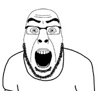 glasses looking_at_you series:cobson_imitating_other_soyjaks stubble subvariant:cobson_front2 variant:cobson variant:el_perro_rabioso // 854x800 // 23.0KB