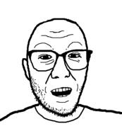 ear glasses open_mouth soyjak stubble variant:unknown // 444x493 // 6.8KB