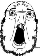 glasses open_mouth soyjak stubble variant:unknown // 575x807 // 19.6KB