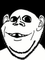 animated blinking deformed ear smile soyjak stubble subvariant:swedenborg variant:impish_soyak_ears // 574x768 // 202.1KB