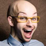 balding clothes ear glasses meta:ai_generated open_mouth soyjak stubble variant:soyak white_skin // 512x512 // 643.7KB