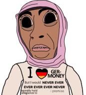 arab brown_eyes brown_skin dark_skin female germany heart hijab i_would_never muslims subvariant:hydrocephason variant:cobson // 1080x1200 // 111.2KB