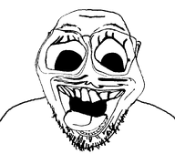 aliased deformed glasses open_mouth series:deformed_bernd_subvariants soyjak stubble subvariant:chudfaggot template tongue transparent_background variant:bernd // 1200x1125 // 36.3KB