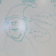 christmas ear irl irl_background santa_hat school speech_bubble stubble variant:impish_soyak_ears whiteboard // 828x822 // 331.5KB