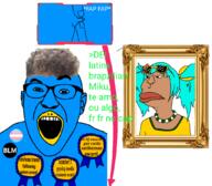 award black_lives_matter blm_logo blue_skin brapzilian brazil brazilian_miku fap frame golem gooning goy goyim goyslop hatsune_miku meta:pornographic_content penis shitskin shitzilian small_penis subvariant:brazilmutt trans_rights transgender_flag twitter variant:cirrus variant:meximutt zit zogslave zoomer // 1059x929 // 425.9KB