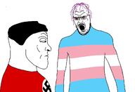 chud gem glasses lex_luthor meta:leaky mouth_open original_content rage red_eyes soyjak stoicism superman swastika template trans troon troonella variant:chudjak variant:unknown // 1280x872 // 80.5KB