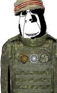 armor camouflage cyrillic_text emr_pattern horny kolovrat military military_hat military_uniform rape ratniks ribbon_of_saint_george rusich russia russo_ukrainian_war sonnenrad totenkopf variant:cobson war_crime // 948x1547 // 265.0KB