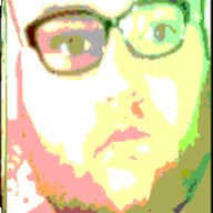 2019 3dgifmaker animated beard closed_mouth clothes distorted ext=gif fat fat_duel glasses irl open_mouth red_tshirt schizo soyboy subvariant:fatjak_irl tshirt variant:fatjak // 250x250 // 237.0KB