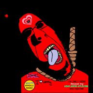 ack anhero award badge brony_pedophile_(ima_pedophile) cunny gangnam_style glasses hanging i_heart_nigger ominous open_mouth pedophile queen_of_spades red_(user) red_skin rope rucka_rucka_ali sound stubble subvariant:hornyson text tranny variant:cobson video // 1062x1062, 30s // 8.7MB