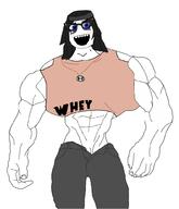 bfc buff gigachad mge mommy muscles muscular_female soytran variant:soytan whey // 859x1000 // 165.7KB