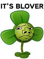 blover clover crying frown its_over objectsoy plant plants_vs_zombies pun sad soyjak stubble text variant:gapejak video_game // 525x700 // 130.1KB