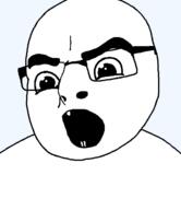 angry baby glasses open_mouth soyjak subvariant:baby_cobson template variant:cobson // 546x631 // 9.4KB