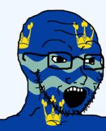 british cambridgeshire crown england flag flag:cambridgeshire glasses hair looking_to_the_right open_mouth soyjak stubble teeth united_kingdom variant:soyak // 644x800 // 88.3KB