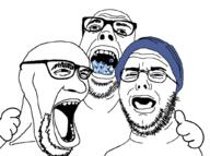 ethan_klein glasses h3h3_productions idubbbz soyjak stubble variant:dubbbzjak variant:ethanjak variant:unknown // 1024x765 // 222.9KB