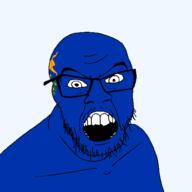 angry flag flag:nevada glasses hair looking_at_you mustache nevada open_mouth soyjak state stubble teeth transparent_background united_states variant:feraljak // 1500x1500 // 51.3KB