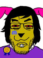 award badge brown_skin discord fnf_pedo furry glasses incredibox japan long_hair pedophile peru rabbit rabbit_ear rb_series red series:esl_pedo_league stubble subvariant:chudplier subvariant:neutralplier variant:chudjak variant:markiplier_soyjak yellow_skin // 600x800 // 26.9KB