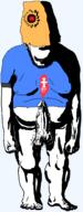 anime doctor evil faust_(guilty_gear) full_body glowing_eyes guilty_gear no_eyes no_face no_nose nsfw ominous paper_bag penis soyjak subvariant:hornyson variant:cobson video_game // 1099x2816 // 86.7KB