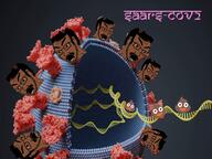 angry brown_skin coronavirus_pandemic emoticon glasses multiple_soyjaks mustache open_mouth pajeet pun saar sars_cov_2 shitskin soyjak stubble variant:soyak virus 💩 // 800x599 // 91.7KB