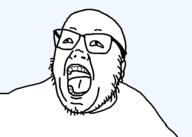 artist:sectionalism bald fat glasses gunnar open_mouth stubble variant:unknown // 1443x1030 // 29.3KB