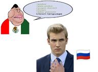 aryan big_lips brown_skin english_text fat hair mexico russia speech_bubble variant:meximutt vg_(4chan) white_skin wtg_(4chan) // 1024x754 // 240.7KB
