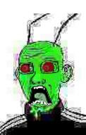 adidas alien antenna compressed cricket ear green_skin kuz low_quality nose open_mouth pixelated red_eyes series:crickjaks shocked subvariant:doctos variant:carterjak variant:kuzjak // 102x161 // 20.8KB