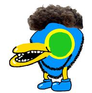 bird blue_skin cataquack duck eyes leg mario shoe subvariant:impish_amerimutt super_mario_sunshine twitter variant:impish_soyak_ears xitter zoomer zoomer_hair // 1077x1080 // 207.5KB