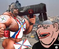 amerimutt assyria assyrian brown_skin cap christianity clothes cross flag:Assyria hat impish iraq irl_background isis islam islamic_state mge militia necklace nineveh_plains_protection_units nsfw rocket_launcher soldier_(team_fortress_2) subvariant:impish_amerimutt variant:impish_soyak_ears // 698x583 // 310.0KB