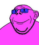 blue_eyes button doll_(user) looking_at_you pink_skin stubble subvariant:gapealien tinted_glasses variant:gapejak // 718x832 // 22.7KB
