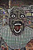 bernd_schmidt clothes deep_fried eyes eyes_popping glasses horror open_mouth variant:bernd // 400x600 // 109.6KB