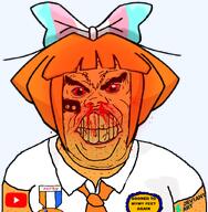 5_o'clock_shadow angry award blood bloodshot_eyes cordtroon deviantart discord discord_tranny faggot fat mymy_(ongezellig) mymy_schoppenboer obese ongezellig orange_hair orange_skin orange_tie red_eyes rotten_teeth seething spva spvacuck stubble sweating tranny variant:alicia white_shirt zarty zartycuck zartypedo // 814x832 // 426.9KB