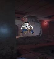 angry bloodshot_eyes call_of_duty clothes crying full_body gun hair holding_object marlton_johnson necktie open_mouth soyjak variant:chudjak video_game // 503x552 // 258.0KB