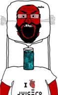 angry balding beard fume glass glasses google hair i_heart juice juicer juicero open_mouth red red_skin stem subvariant:science_lover text variant:markiplier_soyjak women // 248x406 // 61.7KB