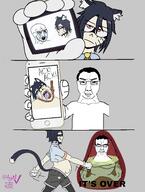 ack animal cat cat_ear catgirl comic hanging its_over meta:leaky meta:pornographic_content nas:nordic_chad neko parody phone rope shitpost tail text variant:bernd variant:chudjak variant:soyak vore // 2200x2904 // 1.2MB