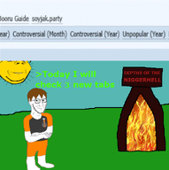 badge dan fire grass greentext niggerhell portal soybooru subvariant:soyak_(smug) subvariant:wholesome_soyjak sun tab that_one_fucking_picture_of_nate_being_a_smug_little_bastard variant:gapejak variant:soyak // 619x622 // 146.0KB