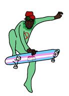 fnf_pedo skateboard smug transgender_flag variant:skatejak // 386x537 // 12.7KB